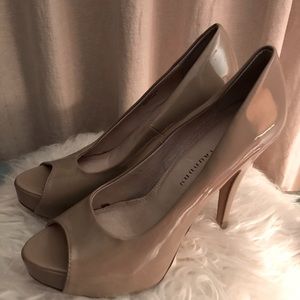 Chinese Laundry Tan 5.5 inch High Heel Shoes